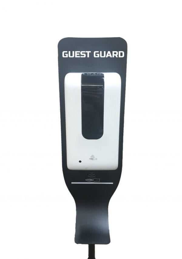 GUEST GUARD SANITIZER STAND